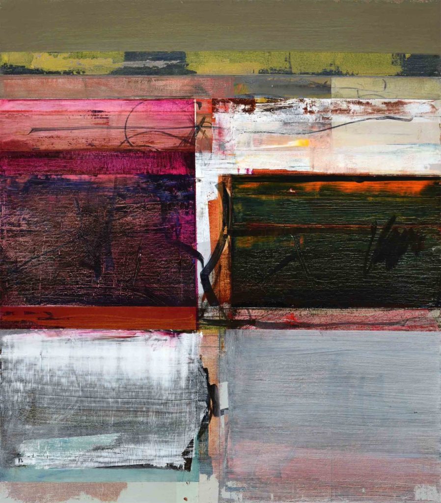 John Waller Transformant 2 Oil on linen 80 x 70 cm