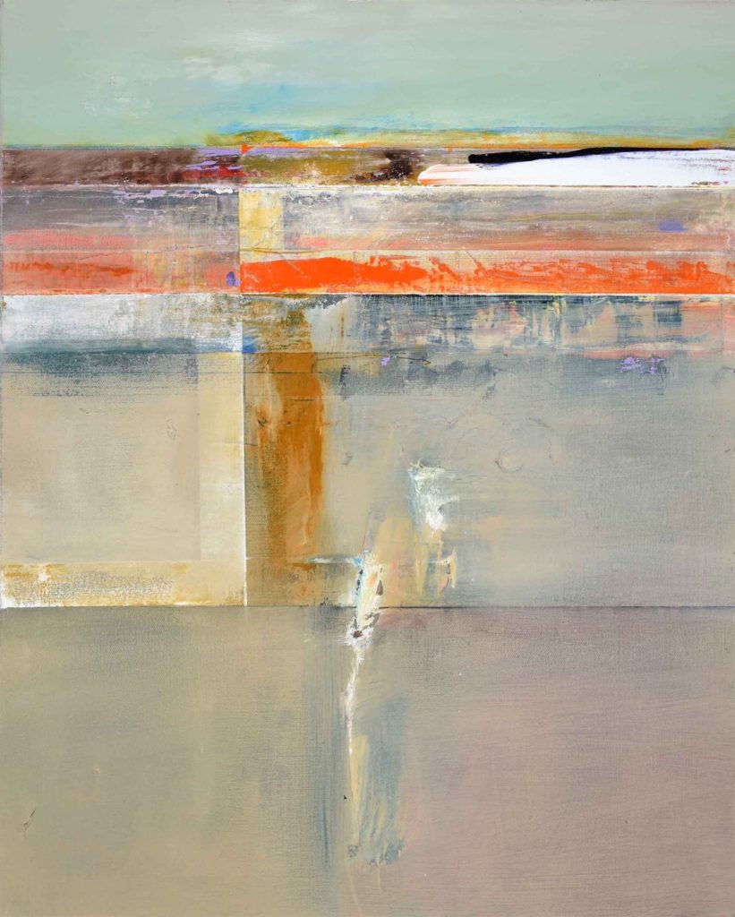John Waller Transformant 3 oil on linen 70 X 62 cm